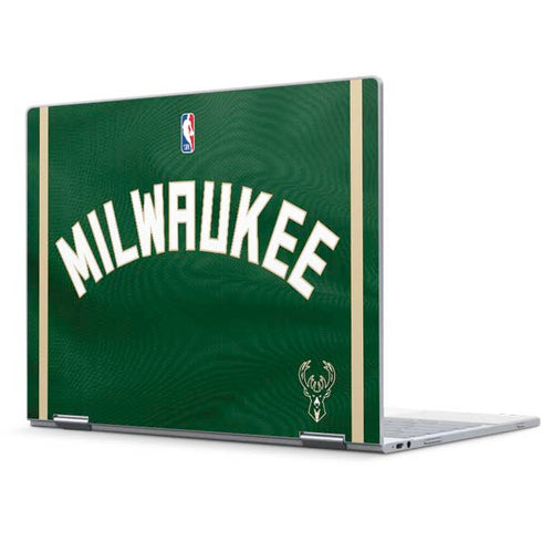 NBA Milwaukee Bucks Jersey Pixelbook Skin